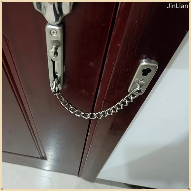 Security Chain Door - 1개입 스테인리스 스틸 도어 체인, 가구용