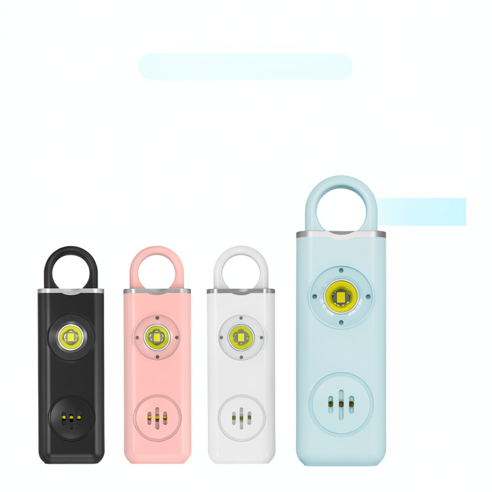 비상 안전 사이렌 휴대용 개인 경보기 키체인 충전식 여 - Personal Alarm Keychain 리뷰 및 가격