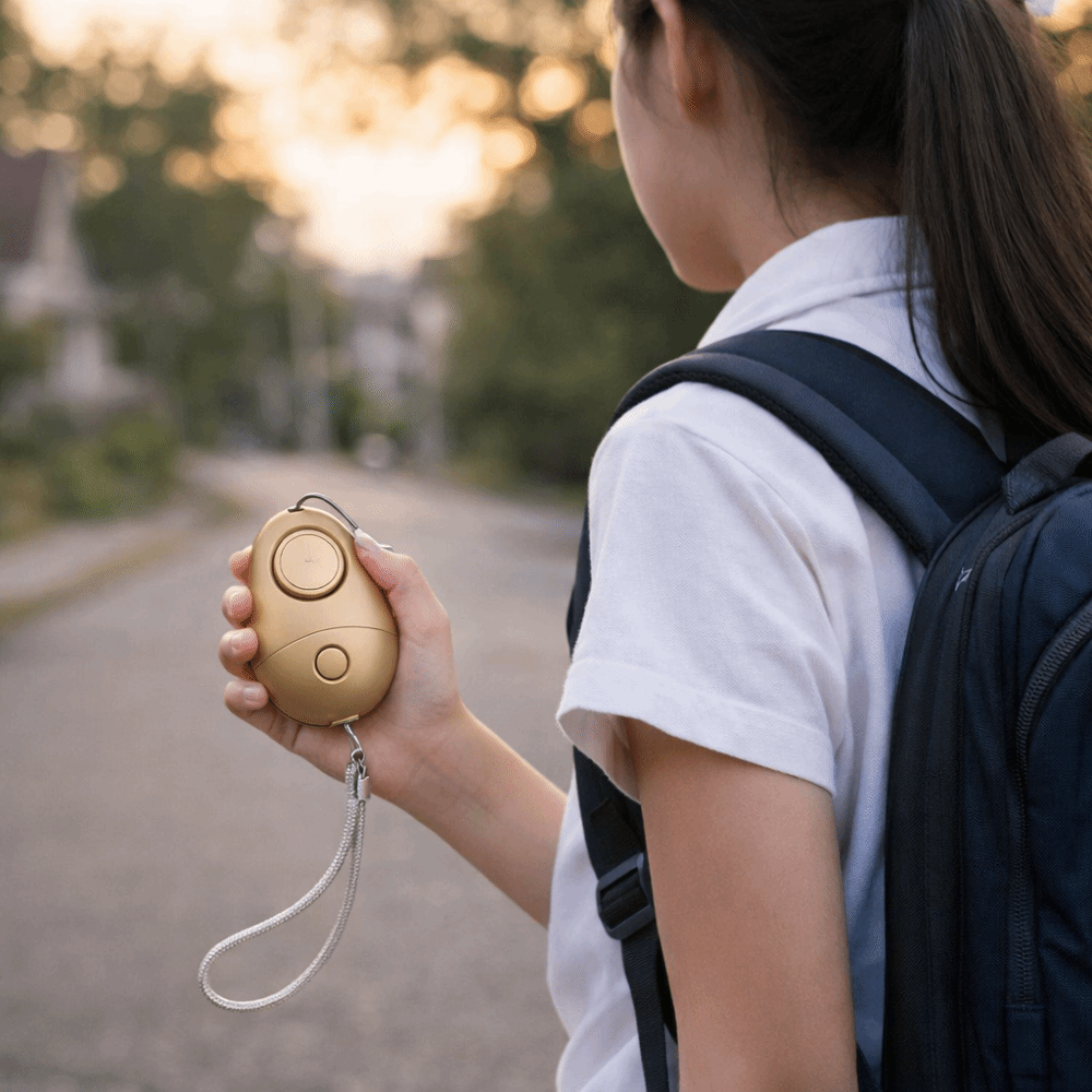 분실 방지 시끄러운 사이렌 개인 경보기 계란형 LED  - Personal Alarm Keychain 리뷰 및 가격